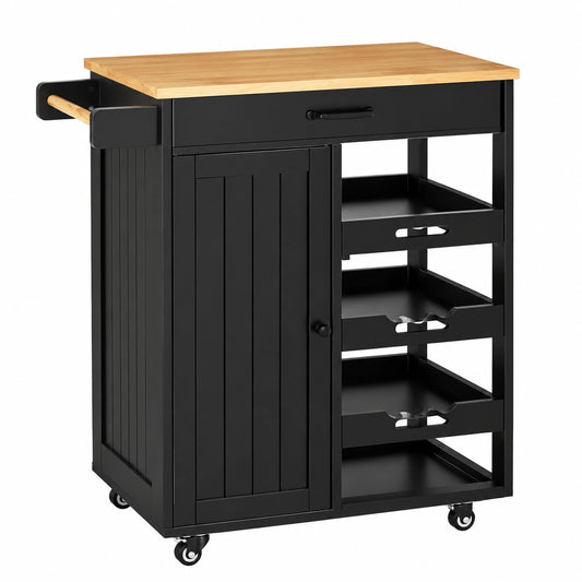 chariot-de-cuisine-noir-avec-plateau-amovible-et-rangebouteilles-tjeivm8751ae