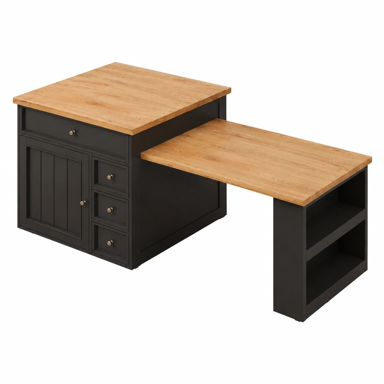 ilot-de-cuisine-extensible-avec-rangement-et-plan-de-travail-noir-pour-4-a-6-personnes-gmbkkx8665hb