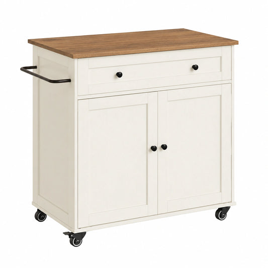 desserte-de-cuisine-avec-tiroir-et-etagere-reglable-blanc-rustique-et-marron-glugfj8727id